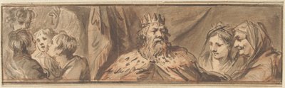 オーブンの中の王様と若者たち 作： Jacob de Wit