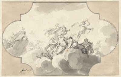 水星が金星の帯を盗む 作： Jacob de Wit
