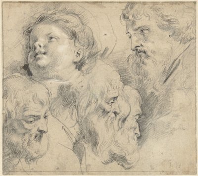 5つの頭を持つ学習シート 作： Jacob de Wit