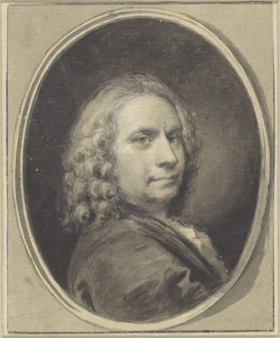 ヤコブ・デ・ウィットの自画像 作： Jacob de Wit