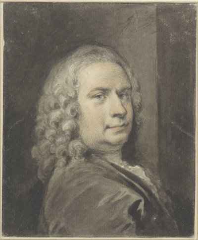 ヤコブ・デ・ウィットの自画像 作： Jacob de Wit