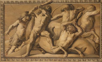 Hercules Slays the Centaurs (ジュピターがケンタウロスを倒す) 作： Jacob van Campen