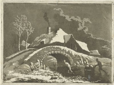冬の風景 作： Jacob van Kouwenhoven