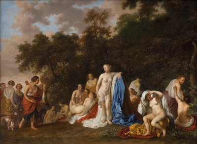 ダイアナと彼女のニンフ 作： Jacob van Loo
