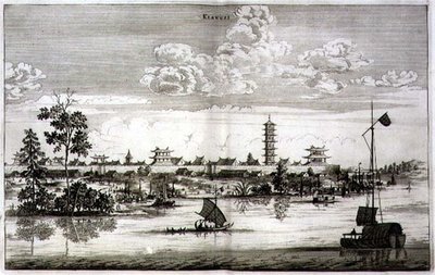 Kiangsi、中国のオランダ大使館の記録より 作： Jacob van Meurs