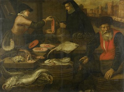 魚屋 作： Jacob van Nieulandt