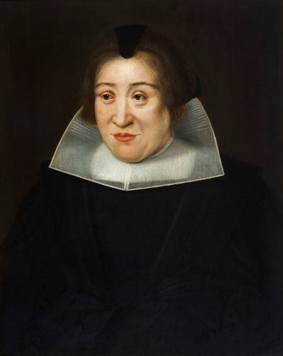 マリア・デ・スウェールの肖像 作： Jacob van Reesbroeck