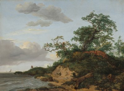 デューンズ バイ ザ シー 作： Jacob van Ruisdael