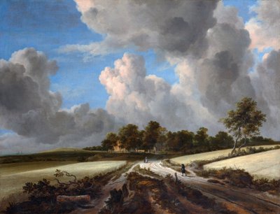 麦畑 作： Jacob van Ruisdael