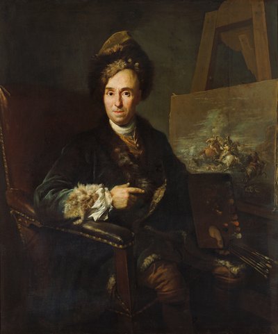 戦闘画家イグナス＝ジャック・パロセル 作： Jacob van Schuppen