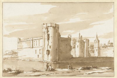 西スーブルクの聖アルデゴンデ城の眺め 作： Jacob van der Ulft (attributed to)