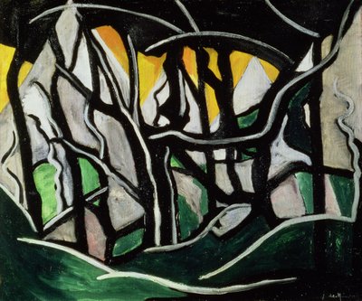 風景、1915 作： Jacoba Berendina van Heemskerck van Beest
