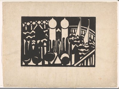 コンポジット XVI No. 2 (オブジェクトの元のタイトル) 作： Jacoba van Heemskerck (signed by artist)