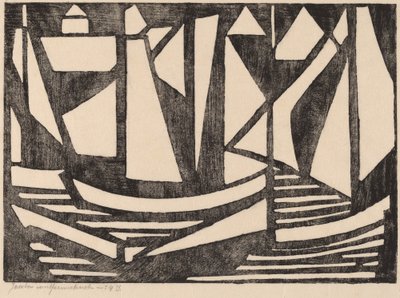 ボート、1915年 作： Jacoba van Heemskerck van Beest