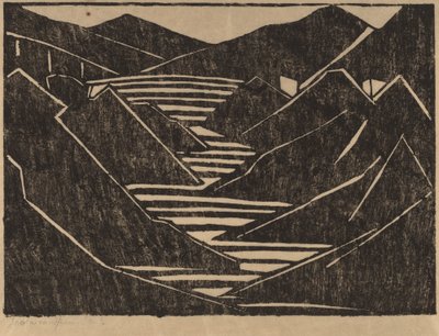フィヨルド 作： Jacoba van Heemskerck van Beest