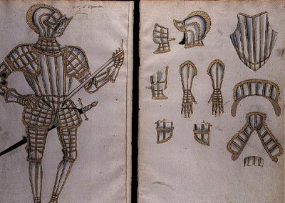 私のロードチャンセラーのための鎧のスーツ、1589 作： Jacobe Halder
