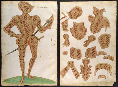 クリストファーハットン卿のための鎧のスーツ、1589 作： Jacobe Halder