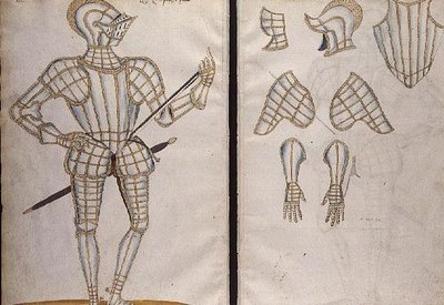 クリストファーハットン卿のための鎧のスーツ、1589 作： Jacobe Halder