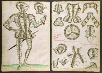 ヘンリー・リー卿のための鎧のスーツ、1589 作： Jacobe Halder