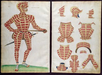 ウースター公爵のための鎧のスーツ、1589 作： Jacobe Halder