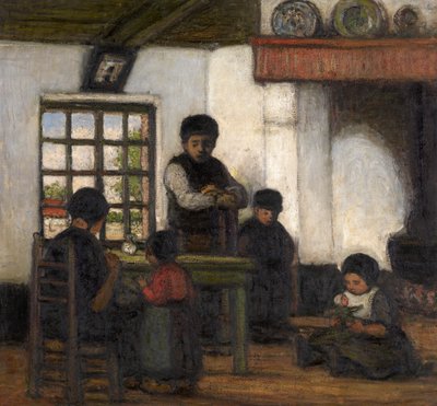 Sisustus Campinesta (öljy kankaalle) 作： Jacobs Smits