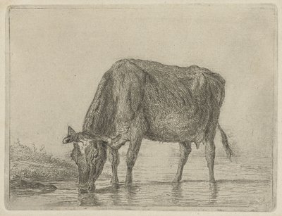 牛を飲む 作： Jacobus Cornelis Gaal
