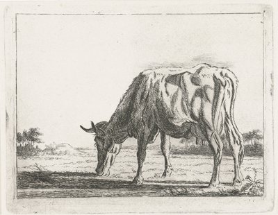 牛の放牧 作： Jacobus Cornelis Gaal