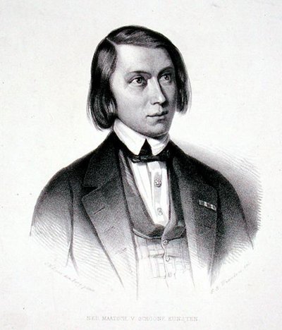 ヨセフス・ヘルマヌス・フェルスト（1816-91）の肖像（エングレーヴィング） 作： Jacobus Everardus Josephus van den (after) Berg