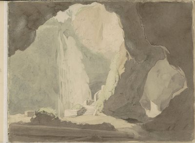 チボリの滝 作： Jacobus Everhardus Josephus van den Berg