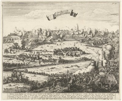 フローニンゲン包囲戦、1672年 フローニンゲン包囲戦 (オブジェクトのタイトル) 作： Jacobus Harrewijn