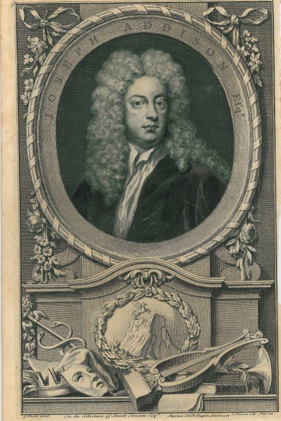 ジョセフ・アディソン 作： Jacobus Houbracken