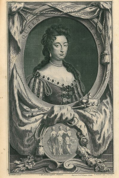 メアリー女王 作： Jacobus Houbracken