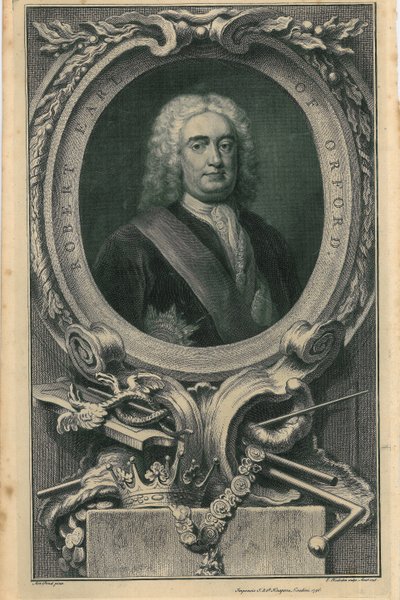 ロバート、オーフォード伯、1746年 作： Jacobus Houbracken
