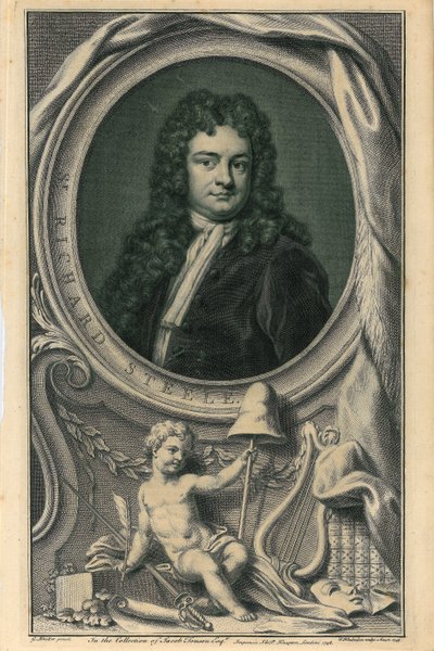 リチャードスティール卿 作： Jacobus Houbracken