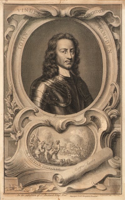 ジョン・ハムデン 作： Jacobus Houbraken