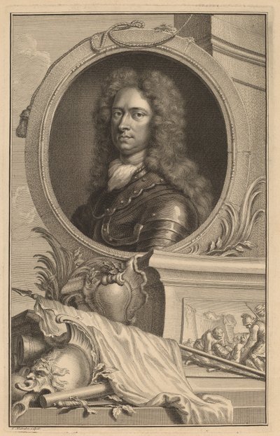 紳士の肖像 作： Jacobus Houbraken