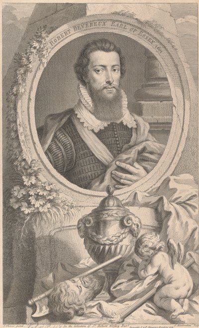Robert Devareux, 2º Conde de Essex 作： Jacobus Houbraken