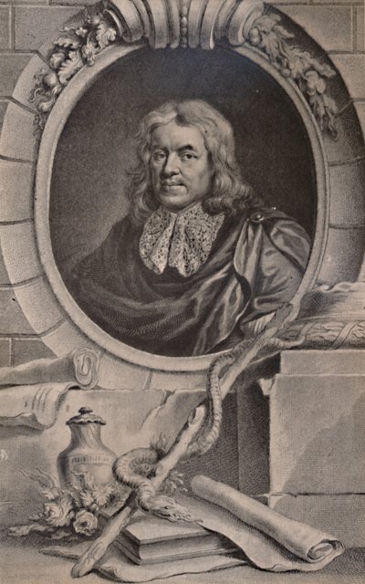 Thomas Sydenham、イギリスの医師、c1747 1894 作： Jacobus Houbraken