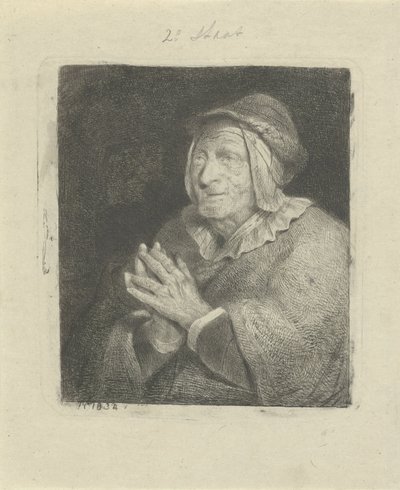 老婦人 作： Jacobus Ludovicus Cornet