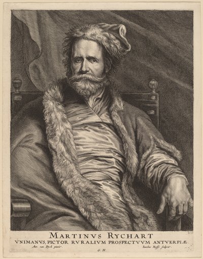 マルティン・ライカールト 作： Jacobus Neeffs, after Sir Anthony van Dyck