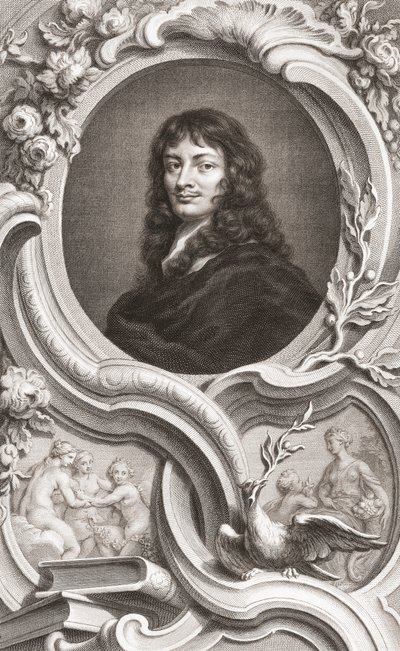 サー・ウィリアム・テンプル 作： Jacobus and Vertue George Houbraken
