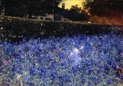 7月（「夏の贅沢」）、1890〜1910年頃（キャンバスに油彩） 作： Jacobus van Looy