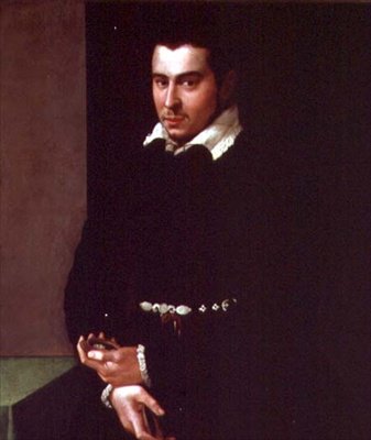 スカルラッティ家の一員の肖像 作： Jacopino del Conte