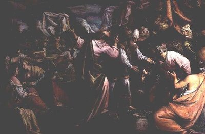 荒野のマナ 作： Jacopo Bassano