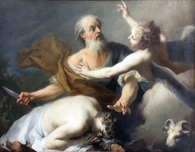 アブラハムの犠牲 作： Jacopo Amigoni