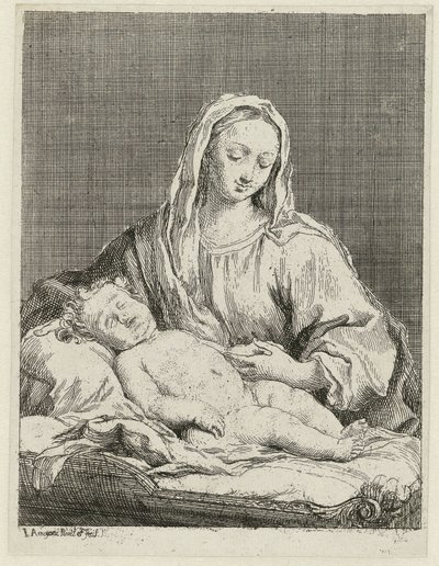 メアリーと子供 作： Jacopo Amigoni
