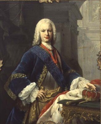 スペイン王フェルディナンド4世の肖像（1711年～59年）（油彩・キャンバス） 作： Jacopo Amigoni