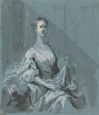 女性の肖像 作： Jacopo Amigoni