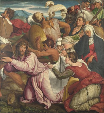 カルバリーへの道、1545年頃 作： Jacopo Bassano il vecchio