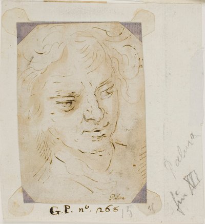 男の頭 作： Jacopo Palma il Giovane